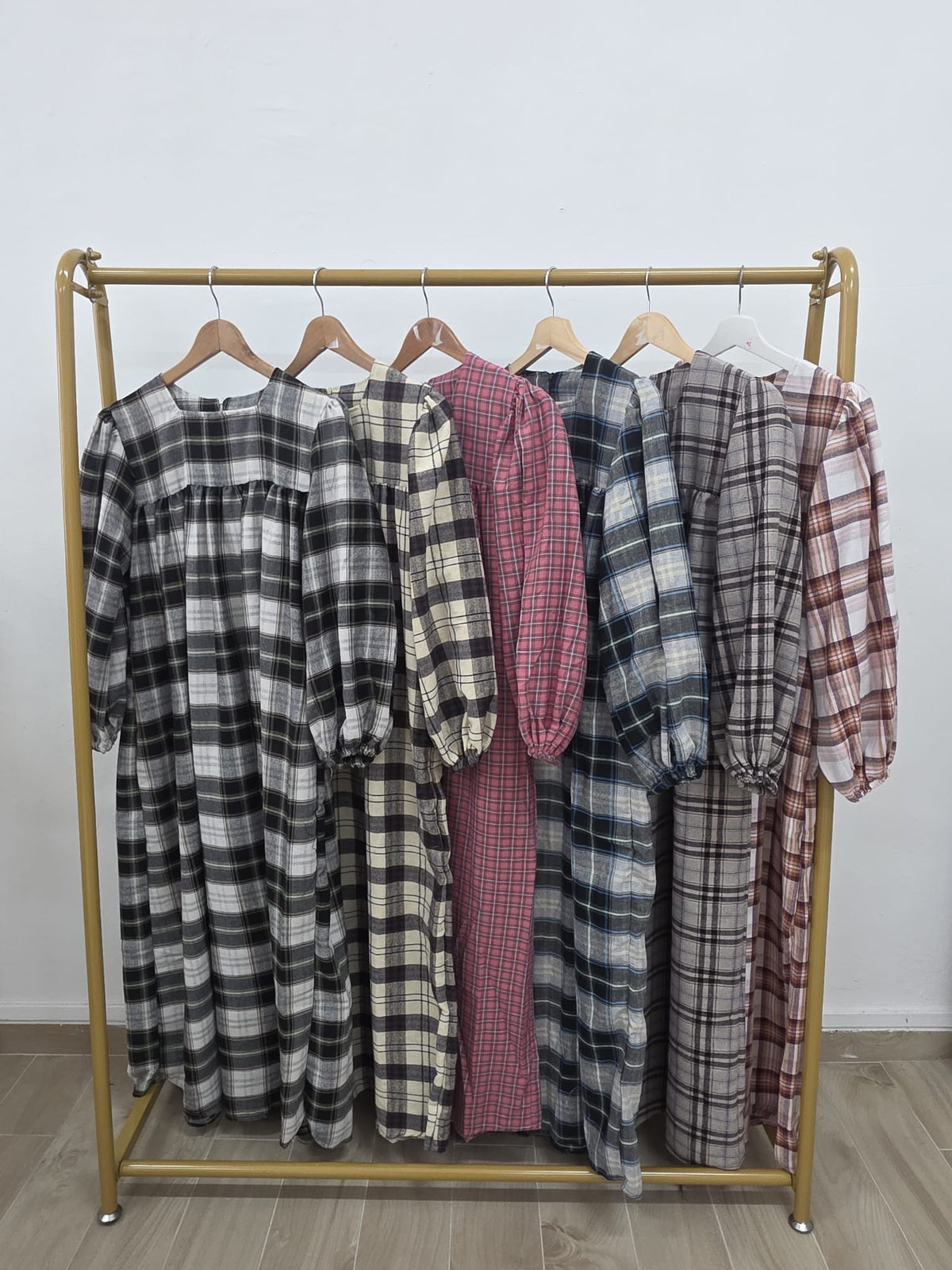 LUBNA Checkered dress