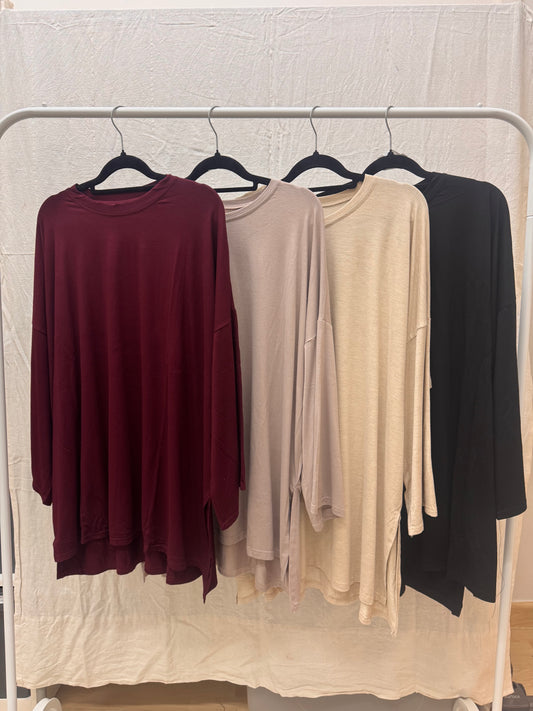 BASIC SEDAP BLOUSE - MAROON