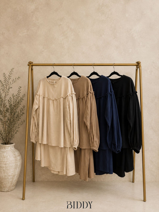 HAFA LINEN SKIRT SET
