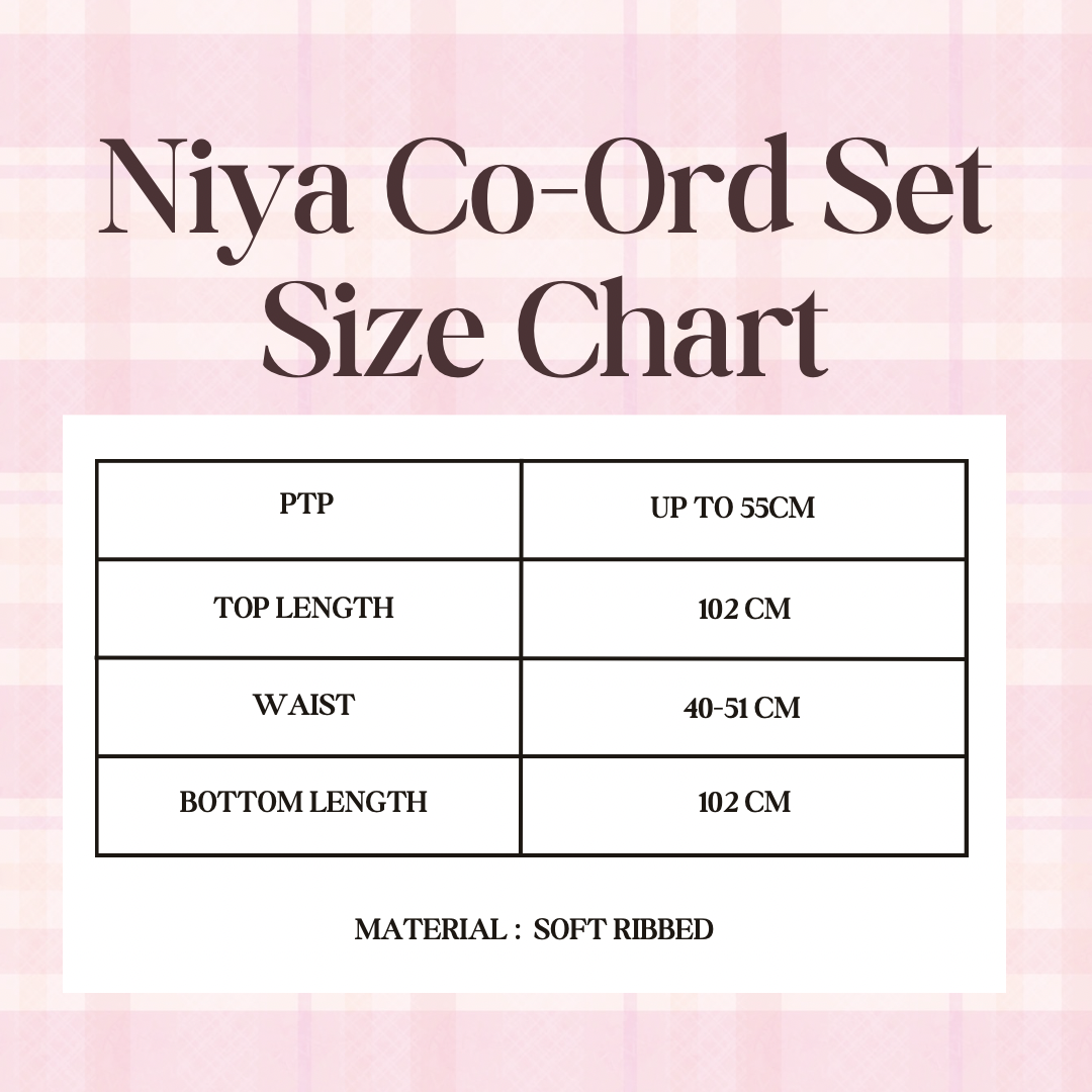NIYA LONG PANTS SET