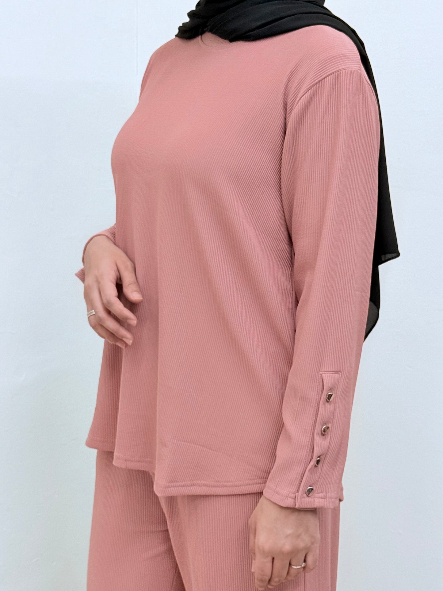 FIJI RIBBED PANTS SET