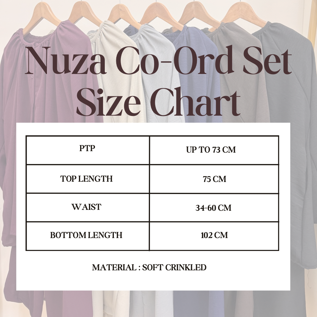 NUZA PANTS SET
