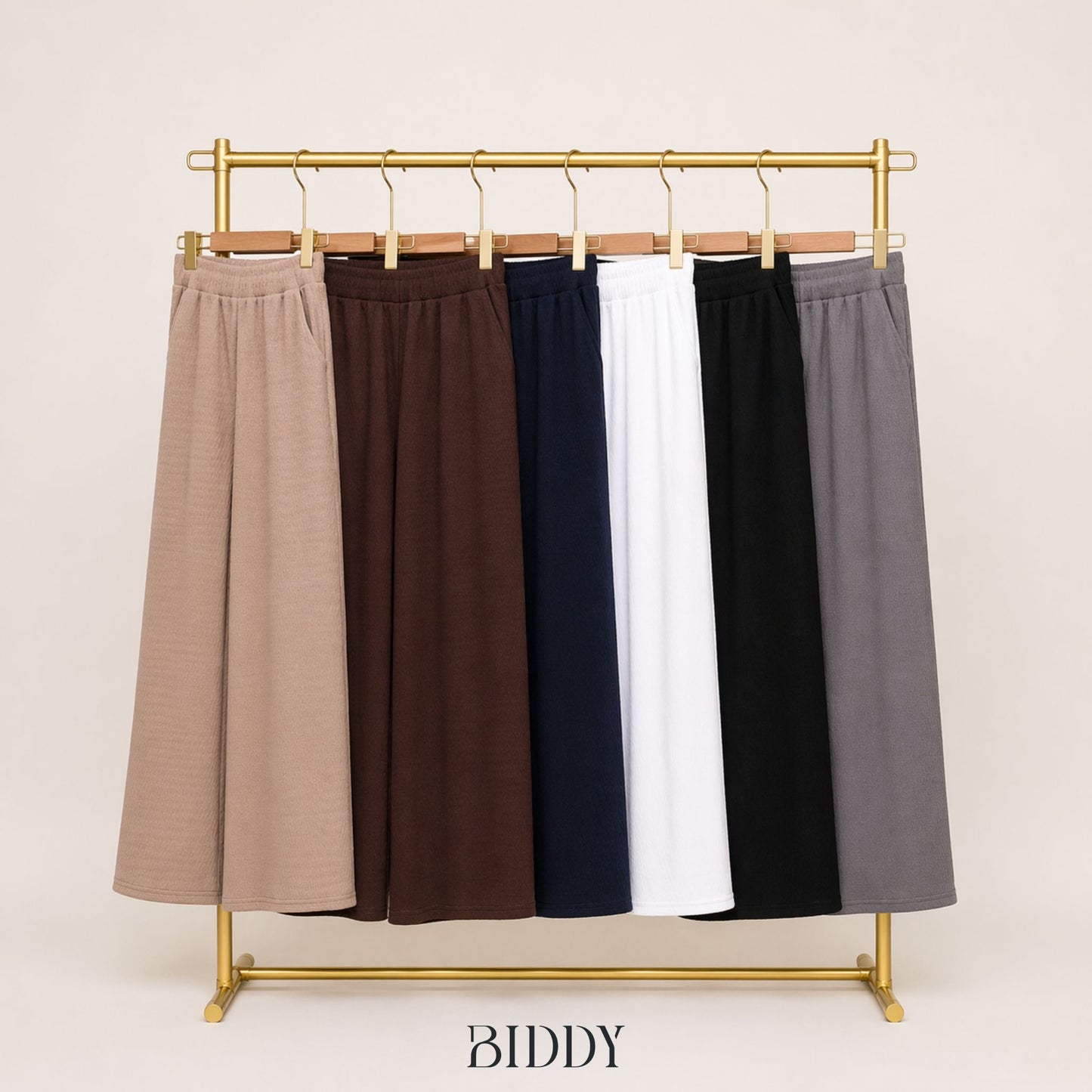 NIO SOFT RIBBED PANTS