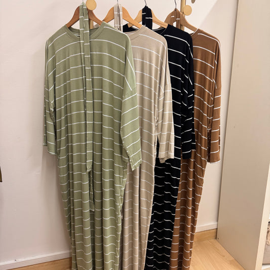 PERRY STRIPE DRESS
