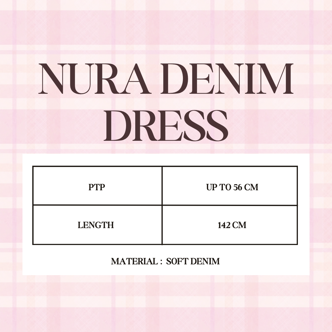 NURA DENIM DRESS