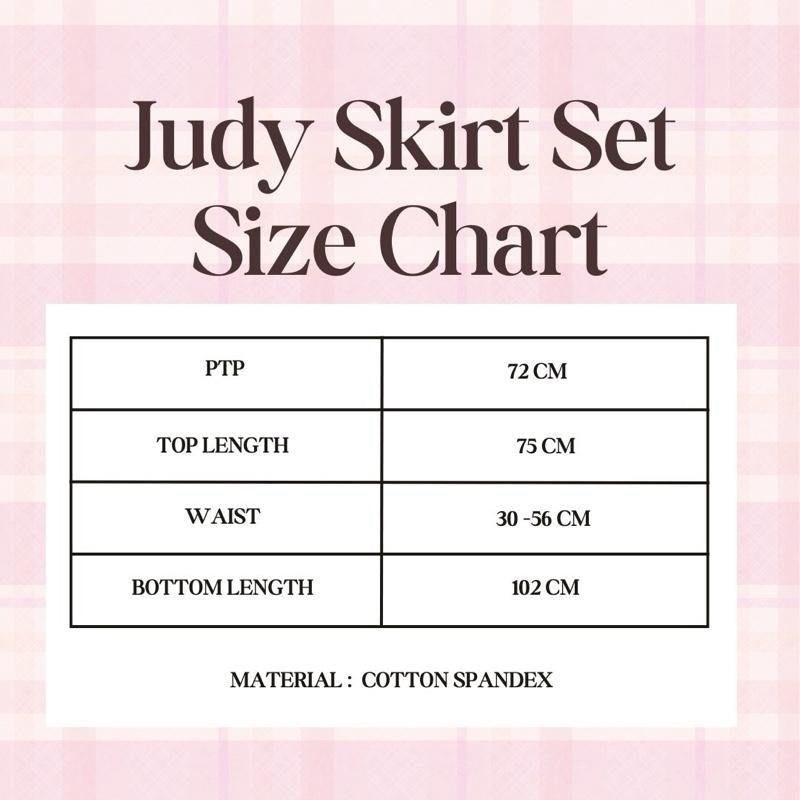 JUDY SEDAP SKIRT SET