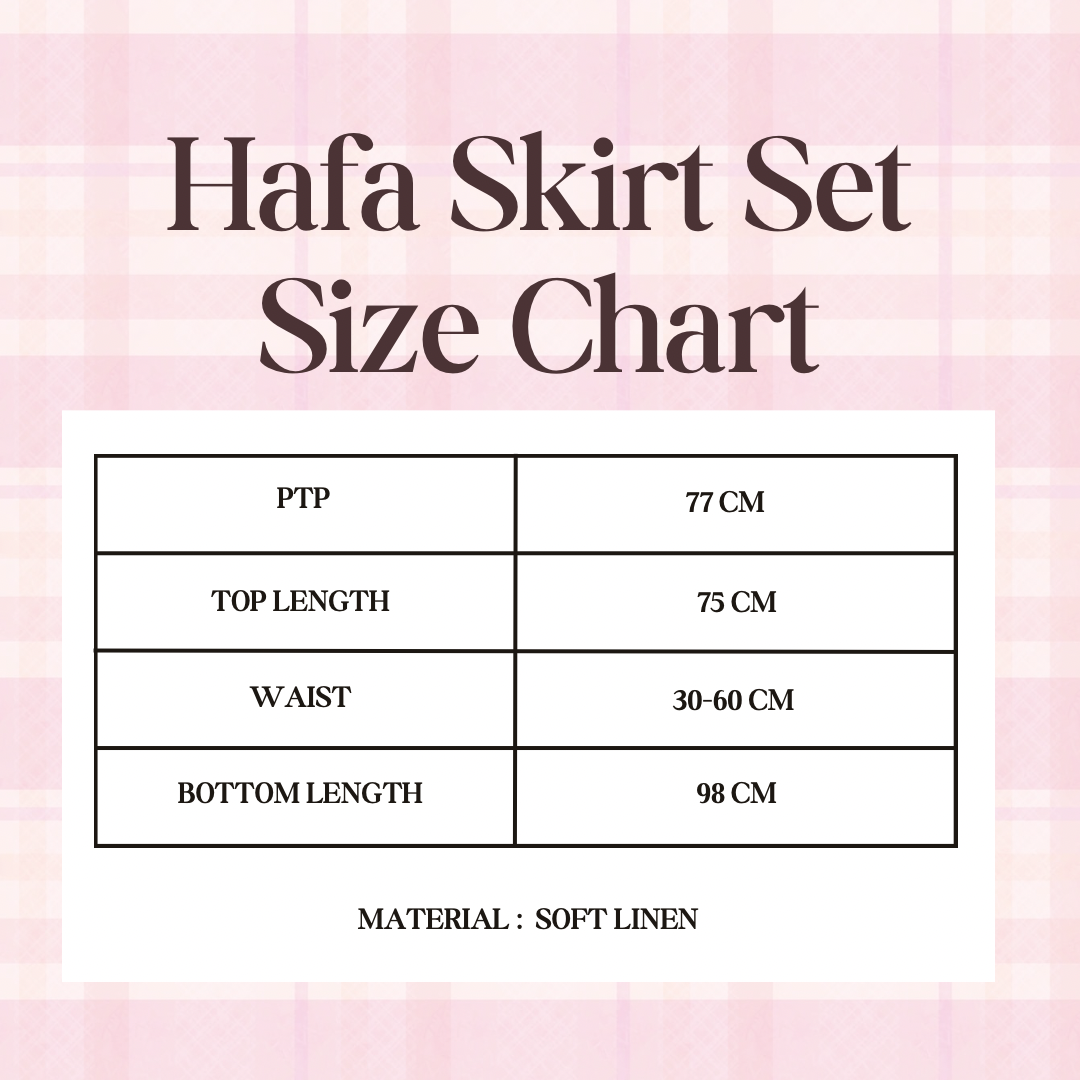 HAFA LINEN SKIRT SET