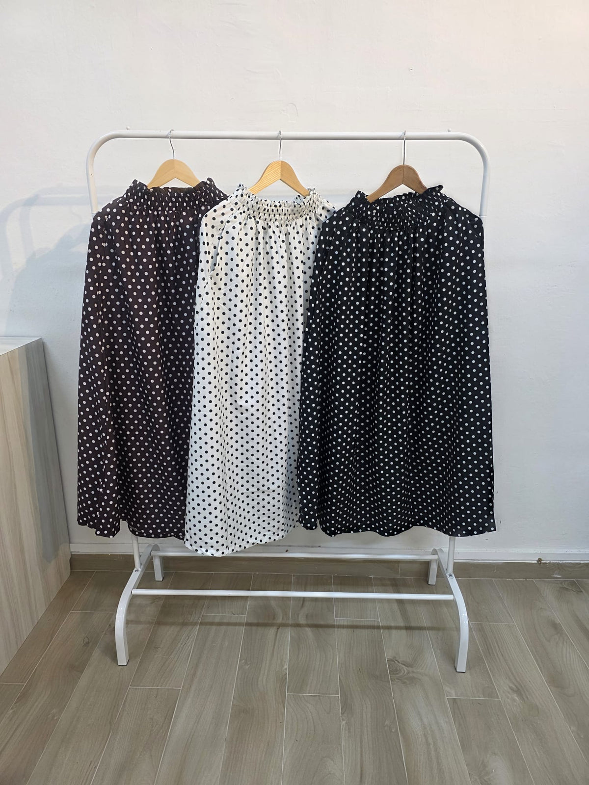 KAIRA polka skirt