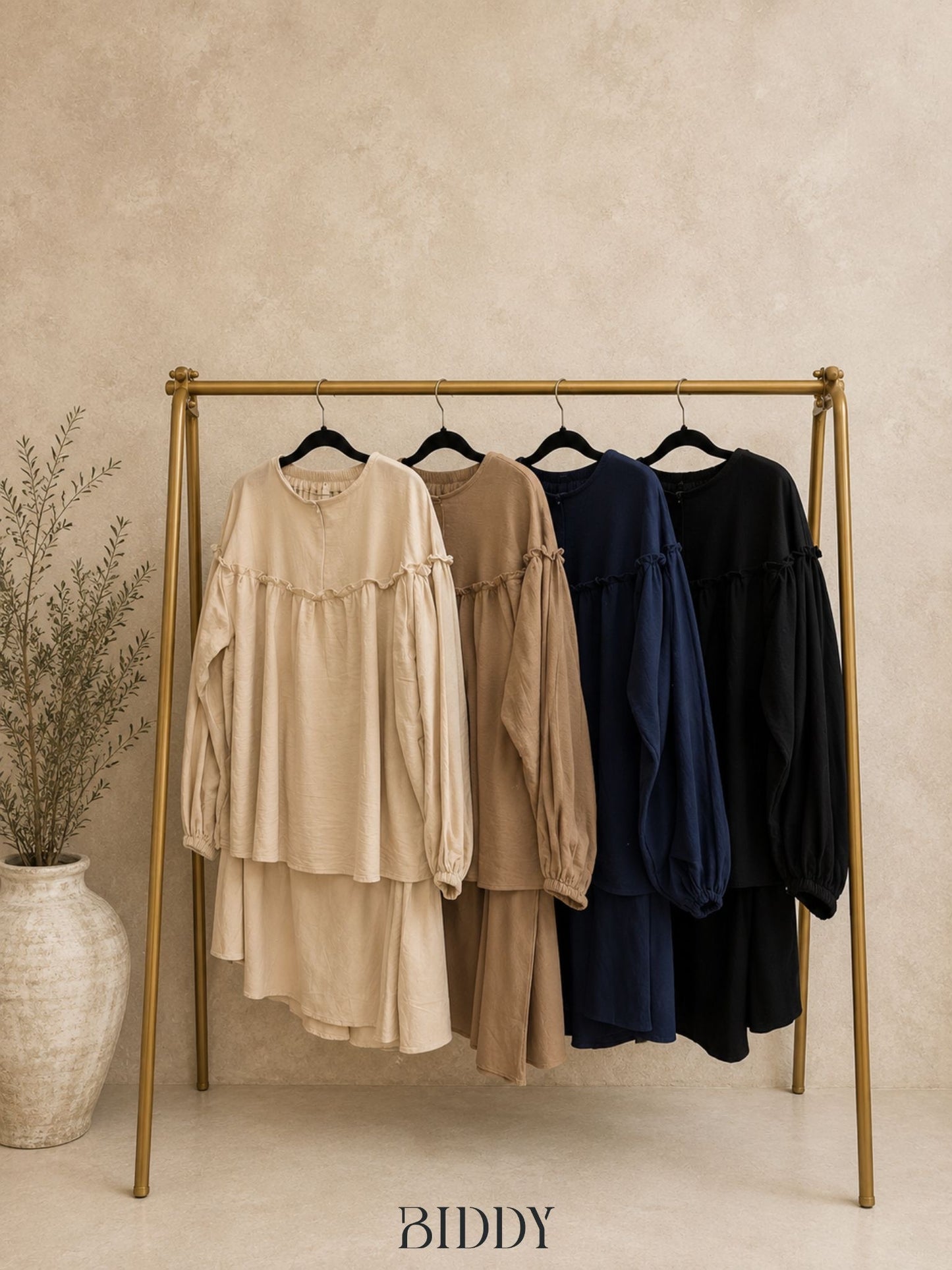 HAFA LINEN SKIRT SET
