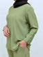 FIJI RIBBED PANTS SET