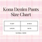 KONA SOFT DENIM PANTS