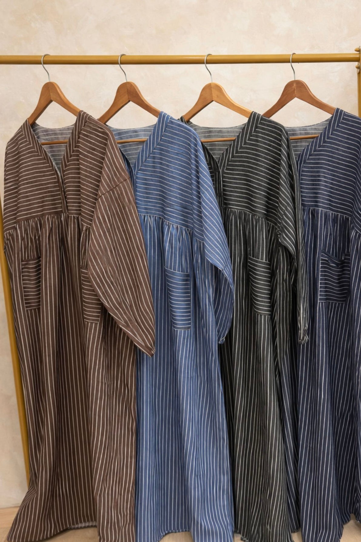 ORA OVERSIZED DENIM DRESS