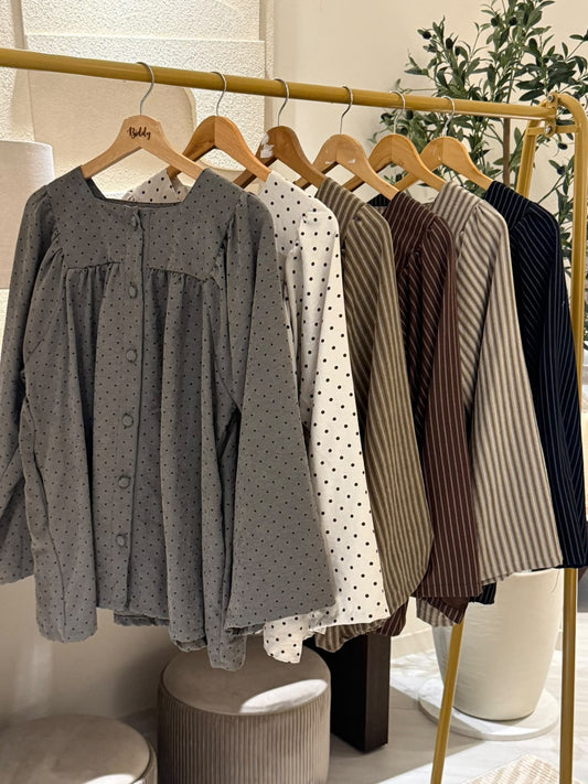 AYRA blouse soft twill