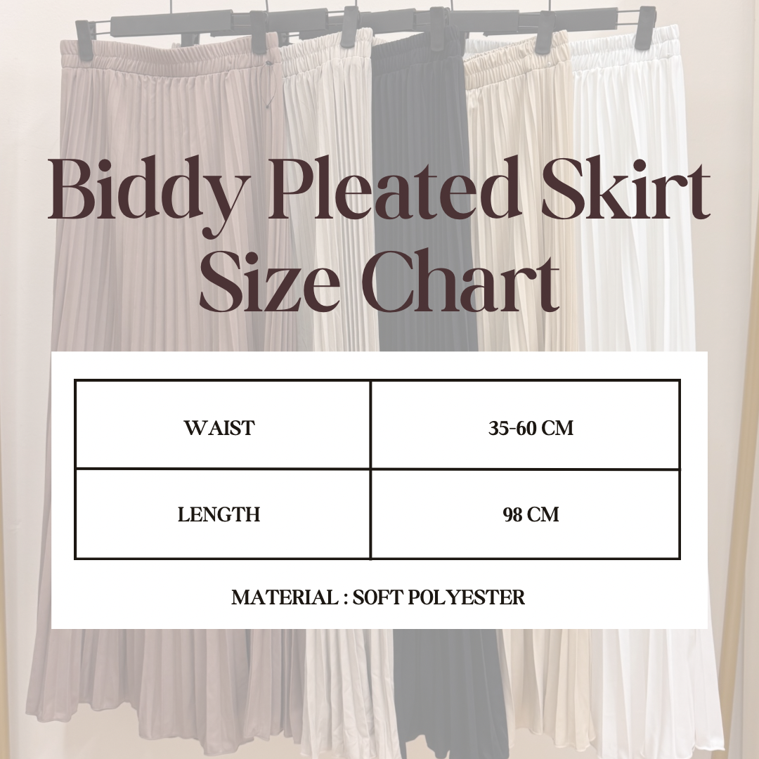 NEW PLEATED SKIRT