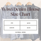 WIWI DENIM BLOUSE