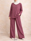 FIQA RIBBED PANTS SET