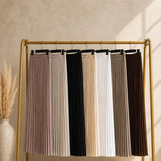 Pleated skirts